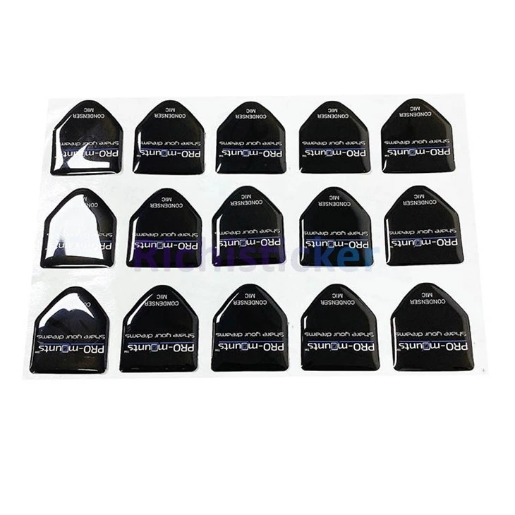 Self Adhesive Waterproof Epoxy Dome Stickers